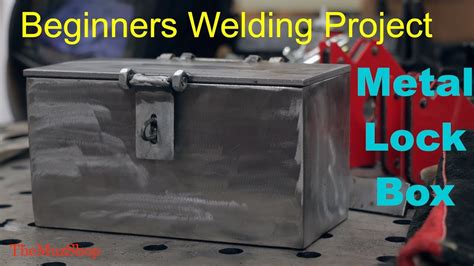 metal shop box welding project